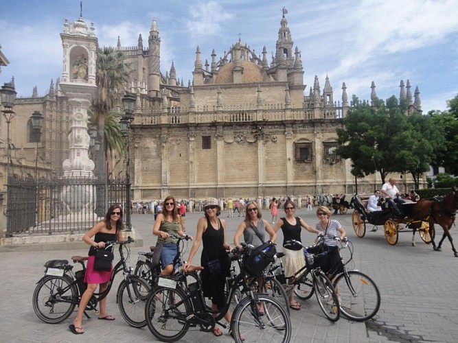 Visite guidée de Séville à vélo électrique - en français
