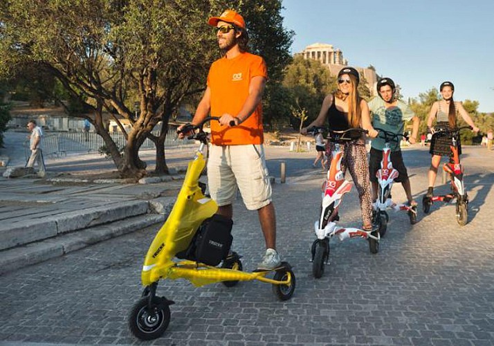 Guided Trikke Tour of Athens's Historic City Centre in 1 hour