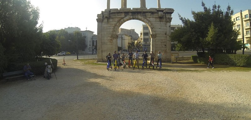Führung durch das historische Zentrum Athens mit dem Trikke