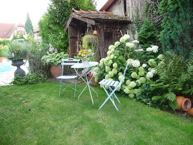 Ferienwohnung von Elyane WENDLING - au jardin d'Emilie - Erdgeschoss