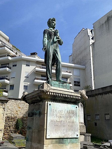 Monument à Armand Carrel au cimetière Nord de Saint-Mandé