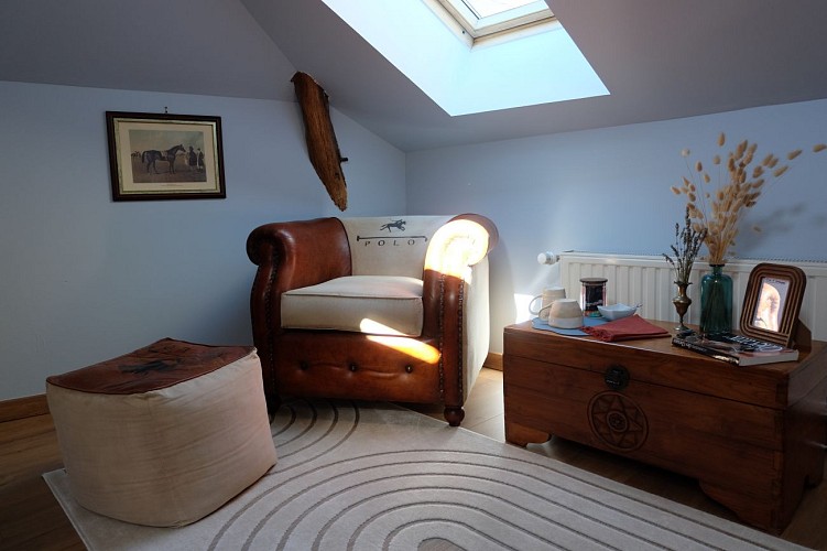 Chambre bleue