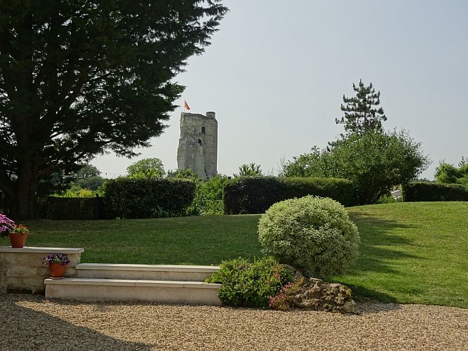 Vue sur la tour Richard coeur de Lion