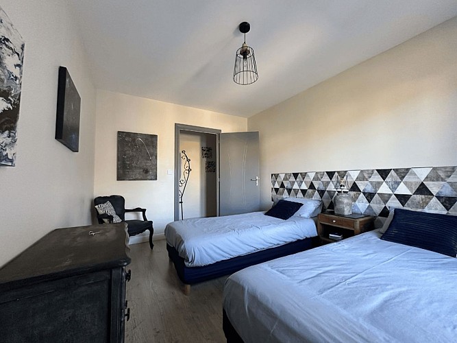 Chambre 2 lits 90X200