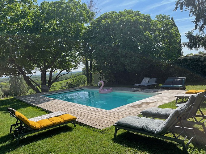 2 - vue piscine