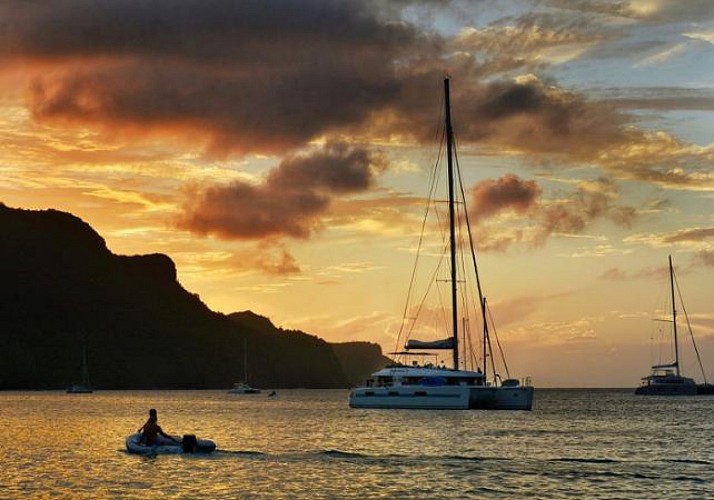 Croisière de 3h en catamaran à La Réunion au départ de Saint-Gilles-les-Bains - Boissons et collations incluses