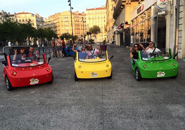 Long Tour of Marseilles from a Convertible Mini – 4 hours