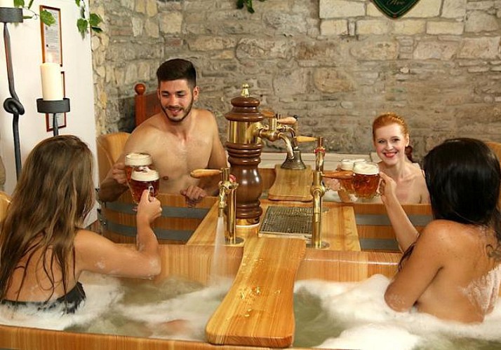 Relax at the Beer Spa in Prague