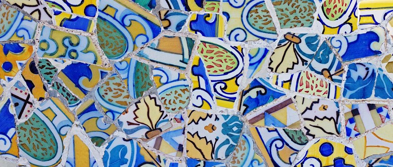 Atelier de création de mosaïques dans le style Gaudí