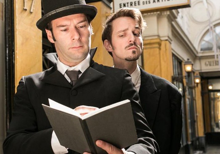 L'Énigme des Passages couverts : visite-spectacle guidée avec une troupe de comédiens