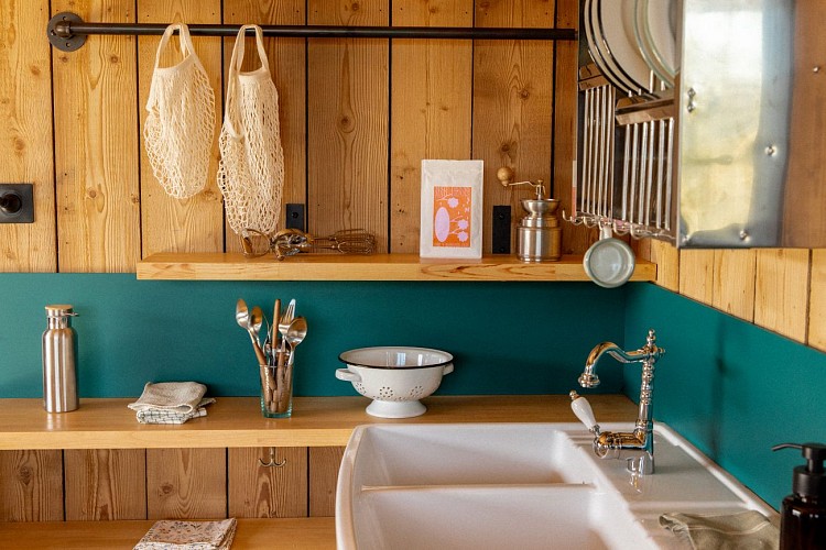Bon Air Club - Lodge esprit cabane - cuisine