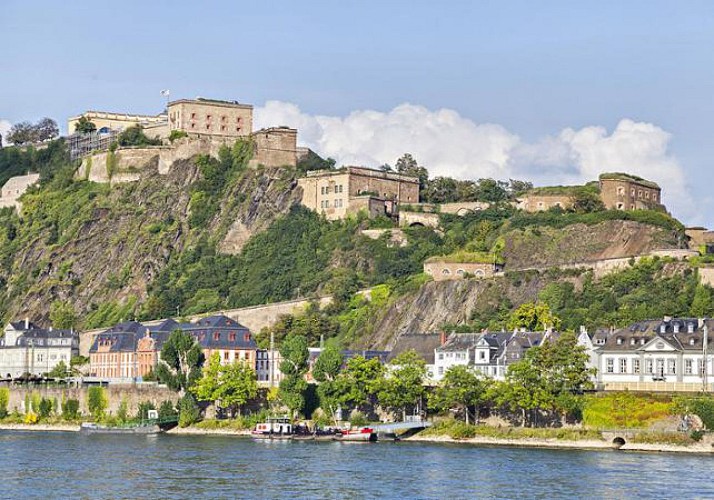 Visit Koblenz and the Ehrenbreitstein Fortress – Departing from Frankfurt