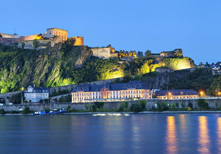 Excursion à Coblence et visite de la forteresse d’Ehrenbreitstein – Au départ de Francfort