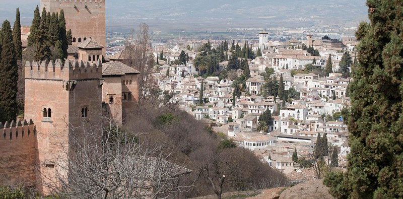 Visite guidée à pied de l’Alhambra, spectacle de Flamenco et tour nocturne de l’Albaicin à Grenade