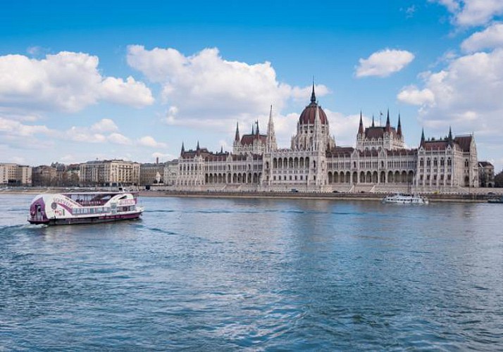 Party Cruise in Budapest: Pizza & Beer