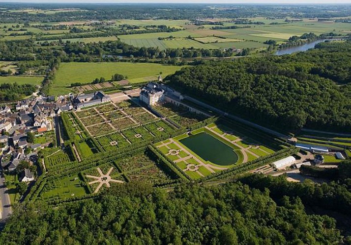 Helicopter Flight over Pays de Racan and Historical Châteaux