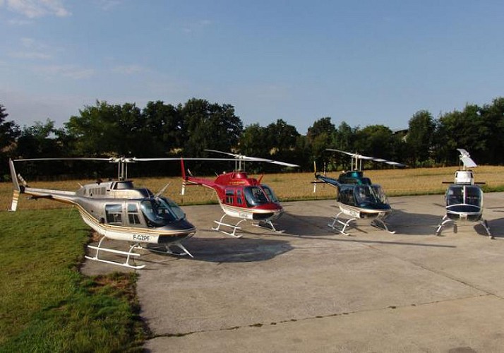 Helicopter Flight over Pays de Racan and Historical Châteaux