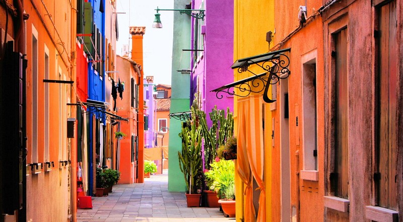 Visita della soffieria di vetro di Murano e della fabbrica di merletti di Burano - in inglese