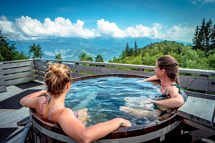 Les Nichoirs - chalets 5 à 7 places en Chartreuse - L'Evasion au Naturel
