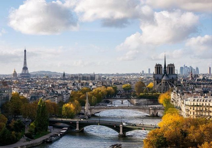Croisière guidée sur la Seine avec pique-nique parisien