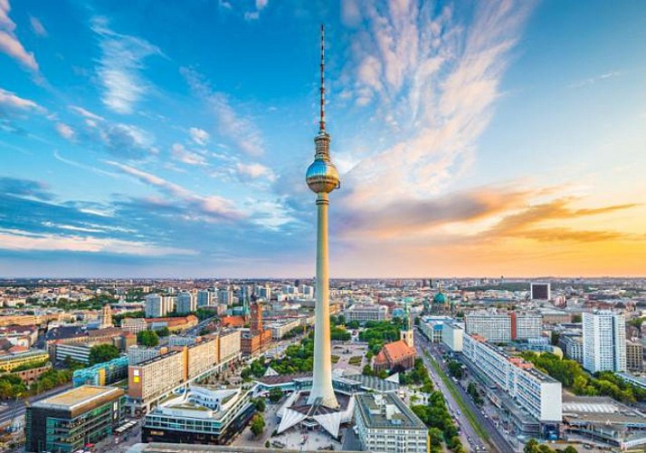 Romantisches Dinner im Fernsehturm von Berlin