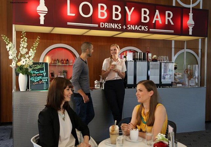 Romantic dinner at the top of Berlin's TV Tower