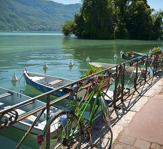 Bike hire in Annecy - 4 hours