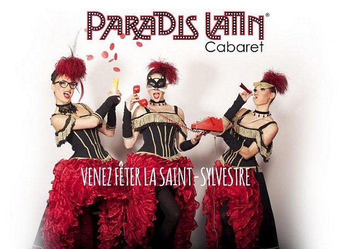 Silverster im Paradis Latin Paris - Abendessen und Show