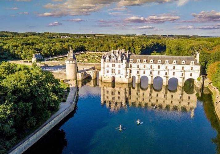 Helicopter Flight above the Loire Valley and Surrounding Châteaux