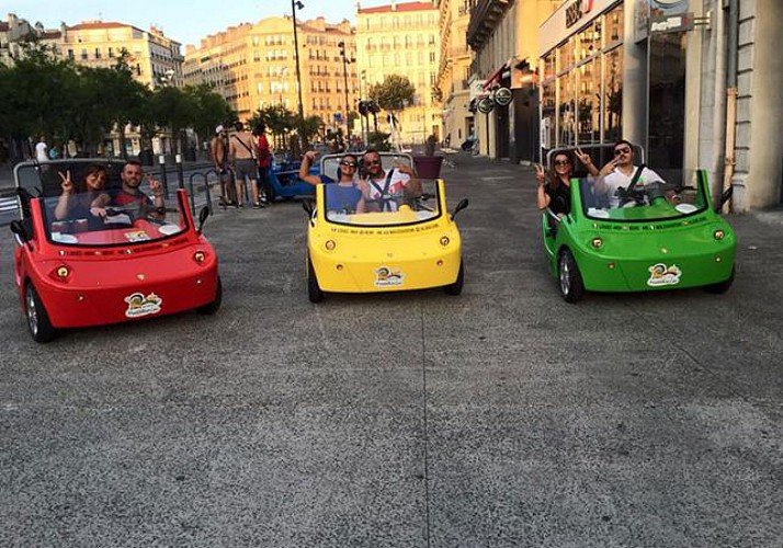 The Landmarks of Marseilles from a Convertible Mini – 1 hour