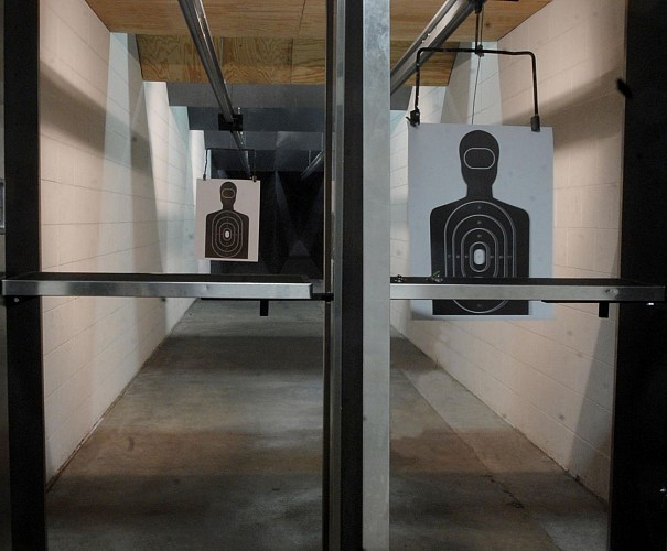 Las Vegas Shooting Range: Target practice with authentic firearms