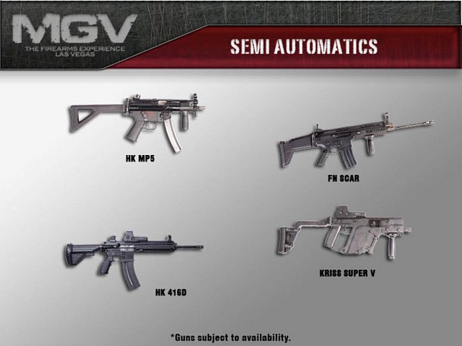 Las Vegas Gun Shooting: tiro con verdaderas armas de fuego