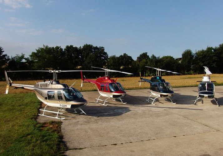 Private Helicopter Flight – Chenonceau, Amboise, Pagoda of Chanteloup