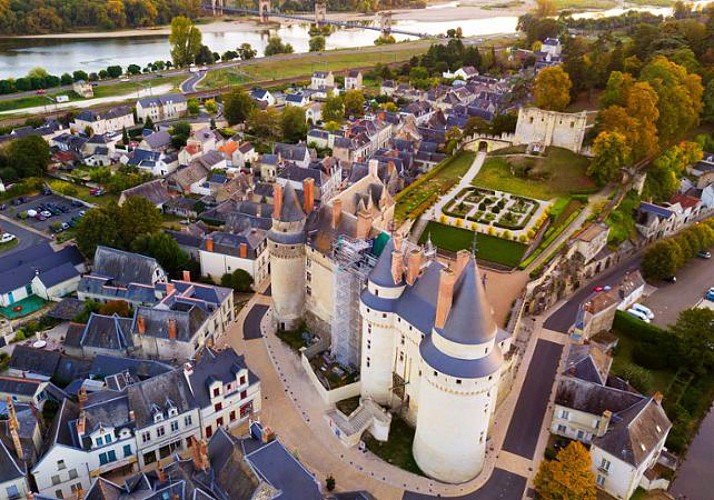 Survol des Vignobles de Vouvray, Clos Lucé, et du château d'Amboise en hélicoptère privatisé