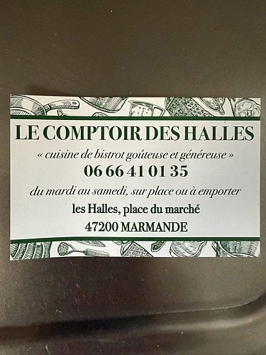 Le Comptoir des Halles - infos