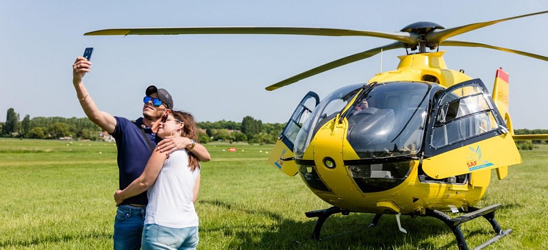 Flug über Paris - Versailles im Helikopter