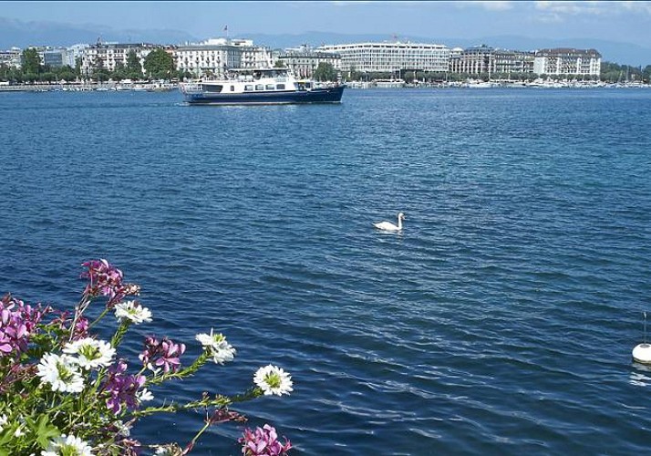 Croisière de Genève à Lausanne en bateau à vapeur sur le Lac Léman
