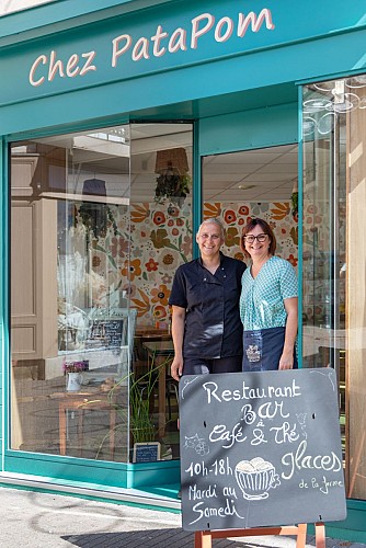 Chez PataPom - Fresnay-sur-Sarthe - vitrine