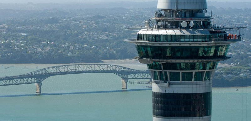 Visite de la Sky Tower d’Auckland et tour guidé de la ville