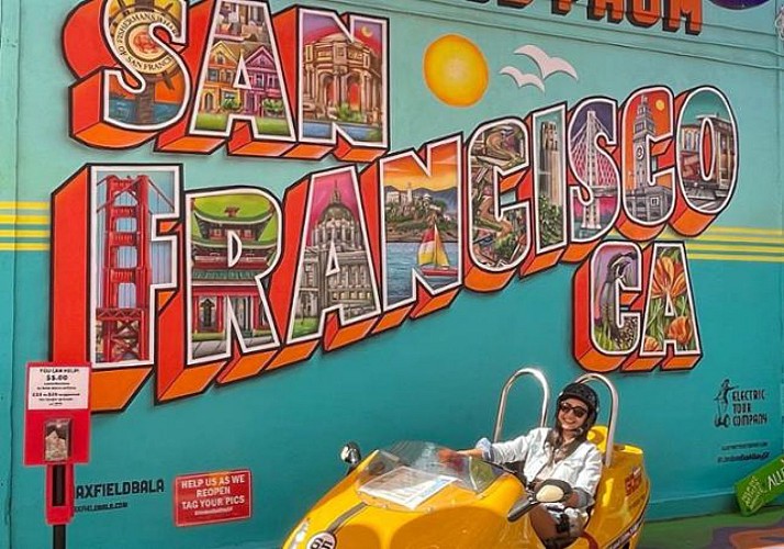 Drive a GoCar in San Francisco: Hourly rental with GPS & audio-guide support