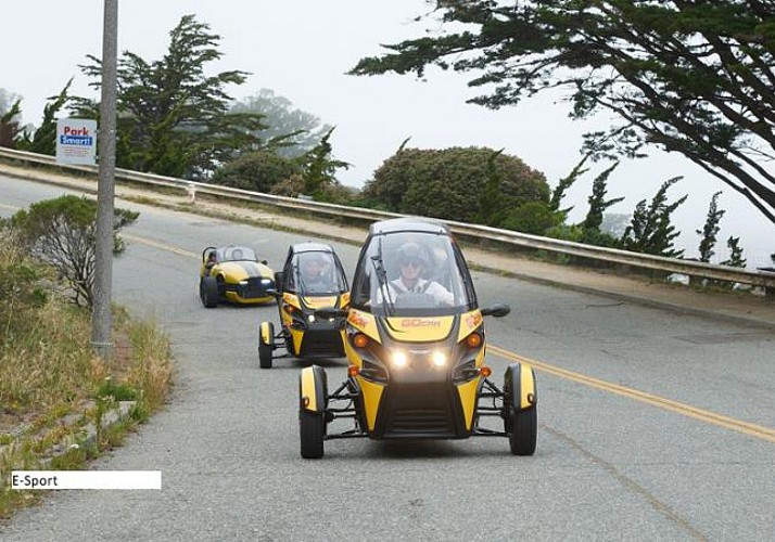 Drive a GoCar in San Francisco: Hourly rental with GPS & audio-guide support