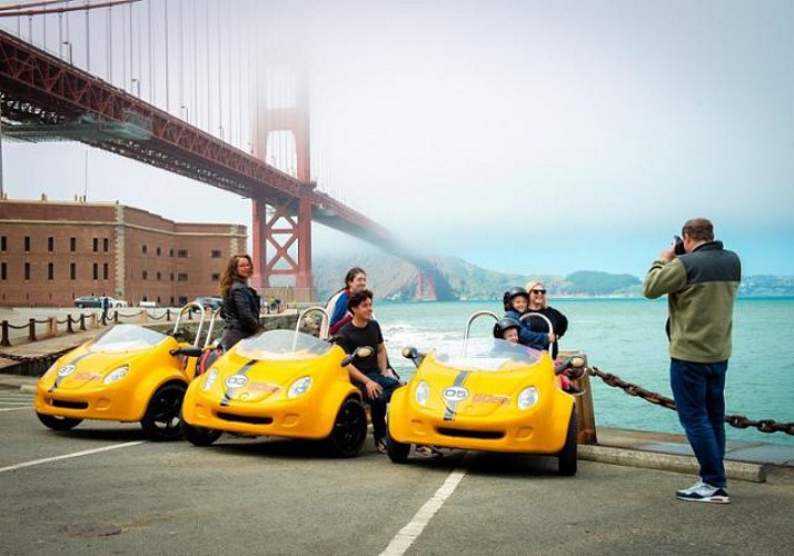Conduite de Go Car à San Francisco : visite libre avec GPS & Audioguide – Location à l’heure