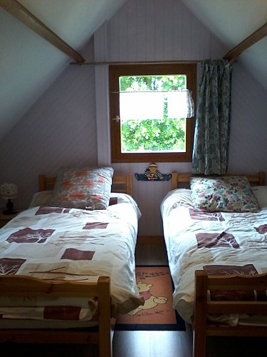 chambre lits jumeaux