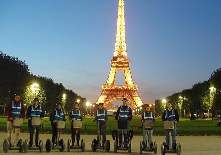 Paris de nuit en Segway (en anglais exclusivement)