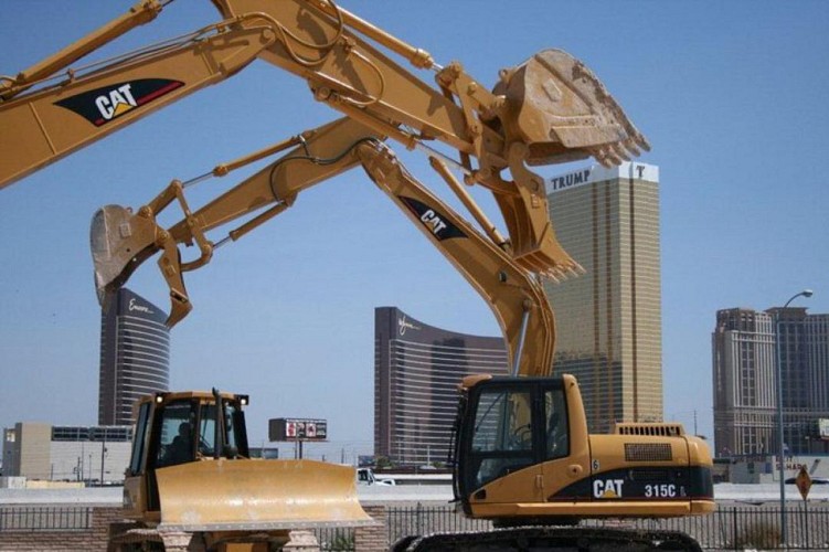 Drive your own bulldozer or digger