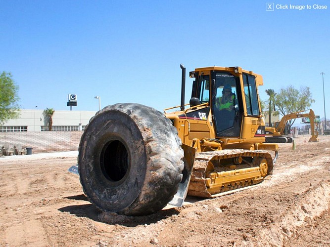 Drive your own bulldozer or digger