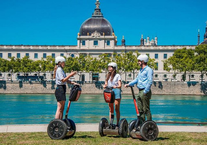 Balade historique en Segway le long du Rhône et de la Saône - 1h30