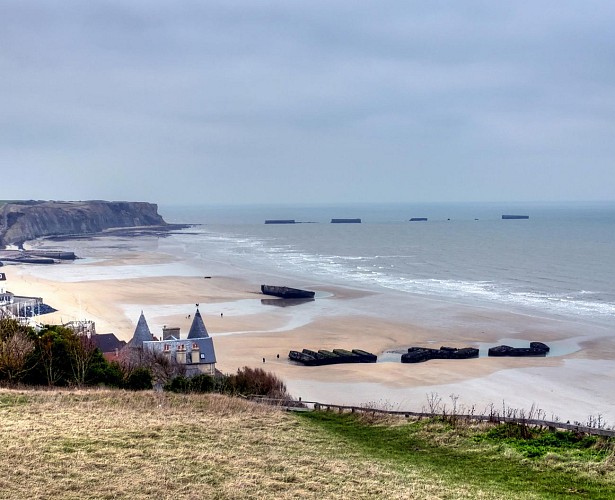Ausflug zu den Landungsstränden von 1944 in der Normandie