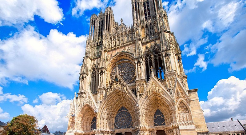 Ausflug nach Reims  in der Champagne