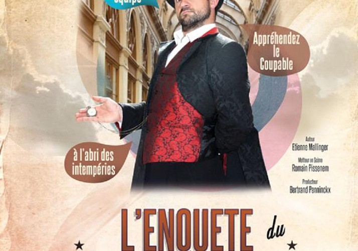 Visite-enquête du Palais Royal - Jeu de piste avec un comédien